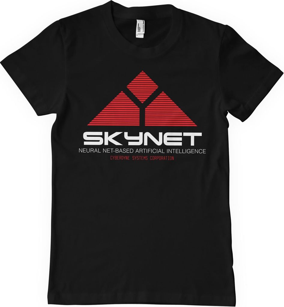 Terminator T-Shirt Herren Skynet schwarz Fan-Merch, Filme Produktbild 