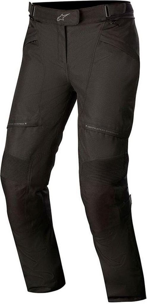Alpinestars Stella Streetwise Drystar Damen Motorrad Textilhose, schwarz, 2XL