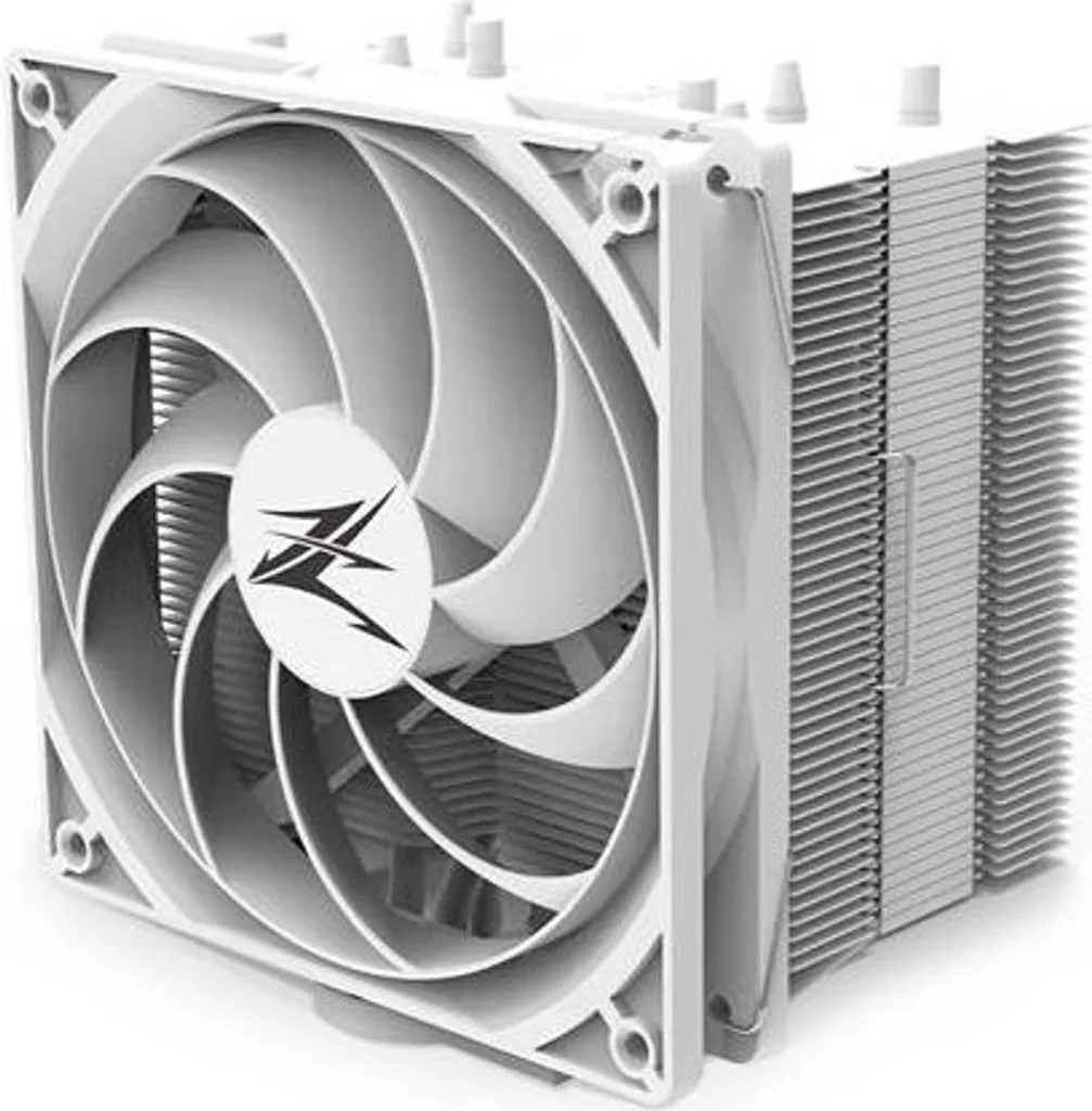 Système de Refroidissement CPU Zalman CNPS10X Performa White pour Gaming PC
