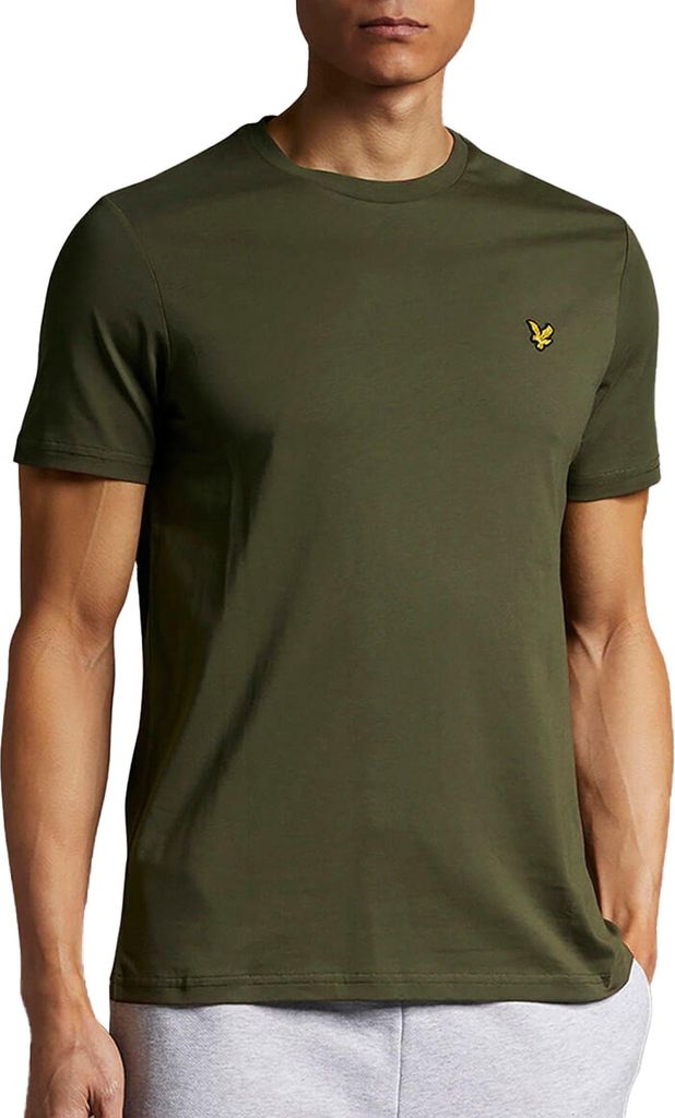 Lyle & Scott Olive-Green Basic T-Shirt – Xl