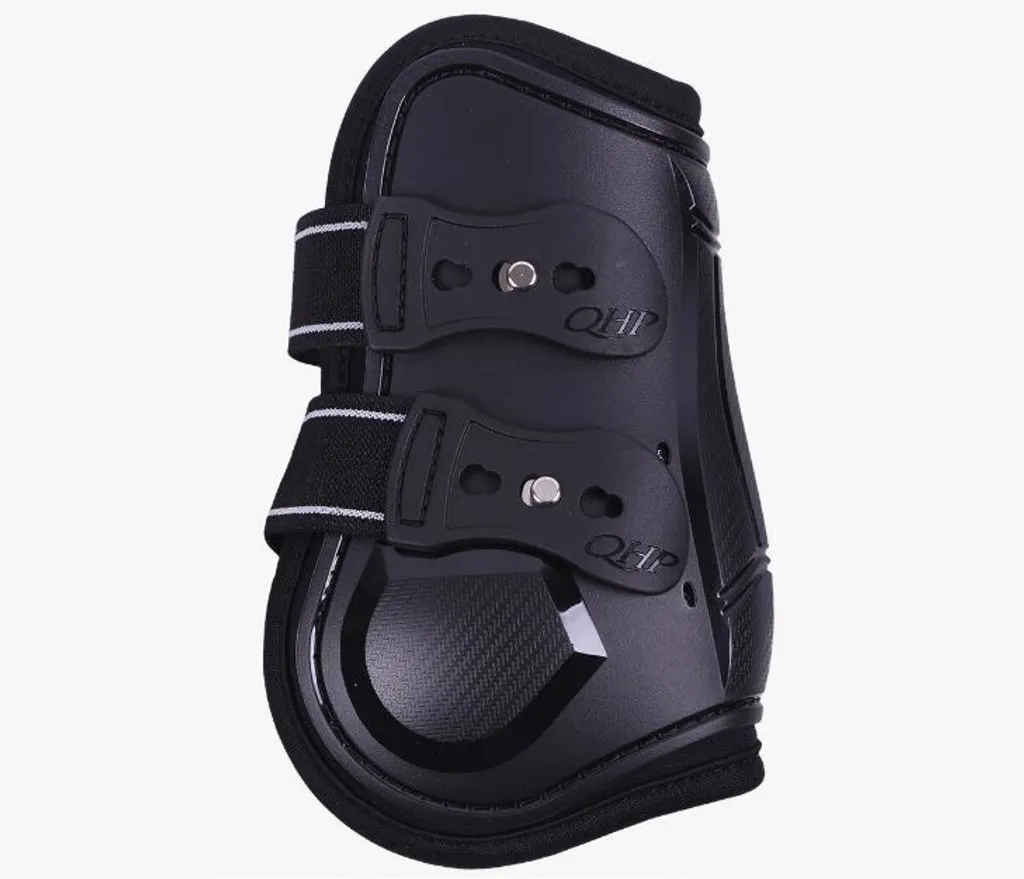 Fourreau de Sangle QHP Champion Noir - Taille Poney - Qualité Équitation