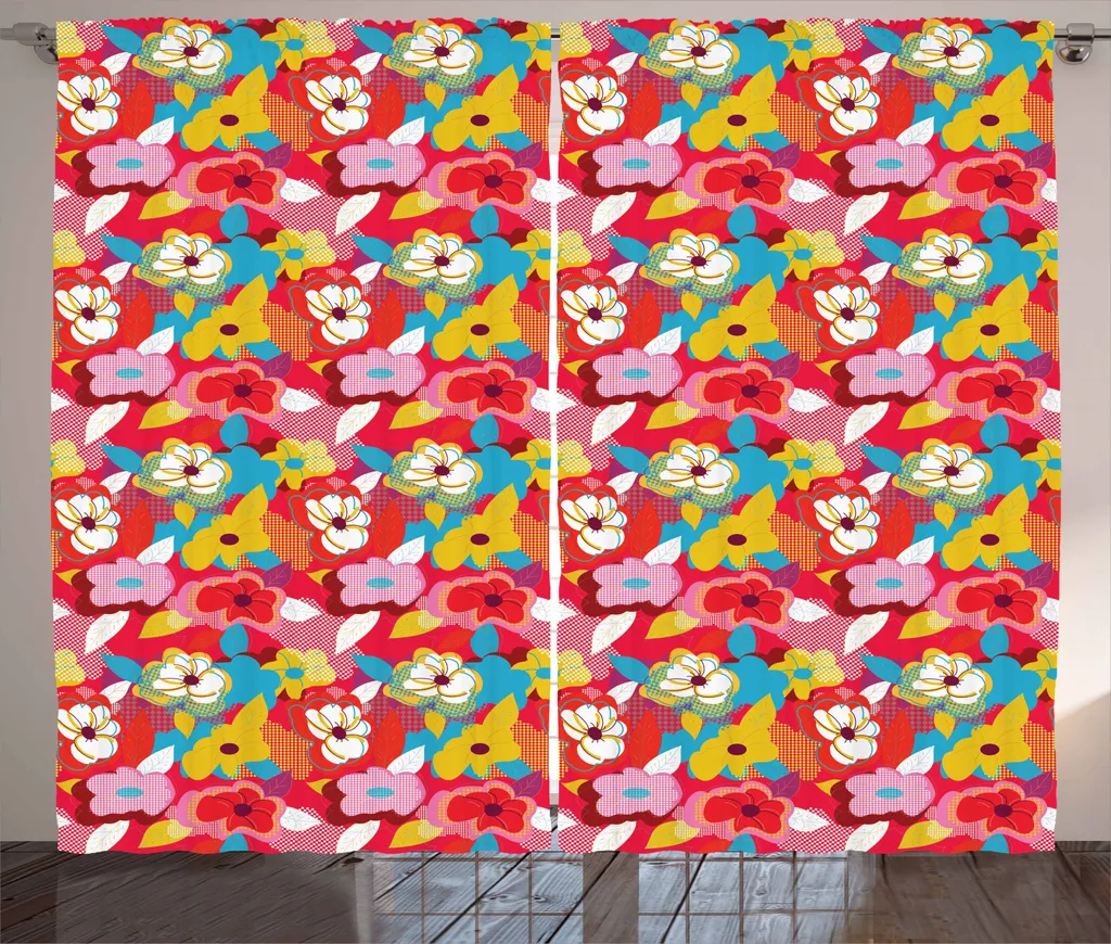 Tenda ABAKUHAUS Astratta 280x245cm - Decorazione Casa Multicolore