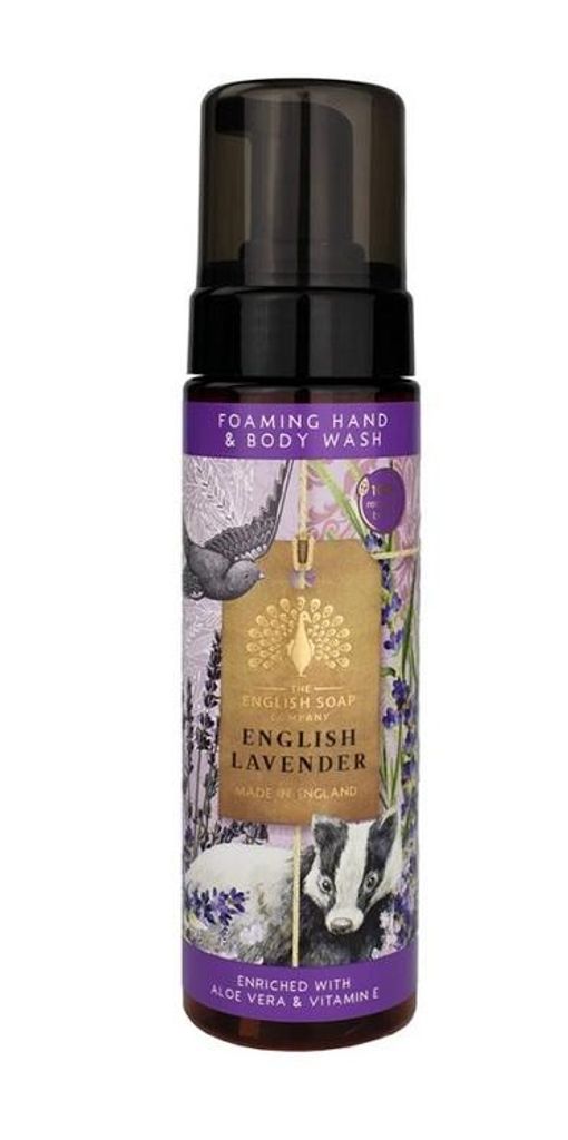 The English Soap Company, English Lavender, Dusch- und Hand-Schaum, 200 ml