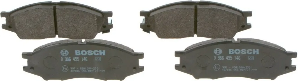 Plaquettes de frein avant Bosch pour entretien Almera II 0986495146 OE