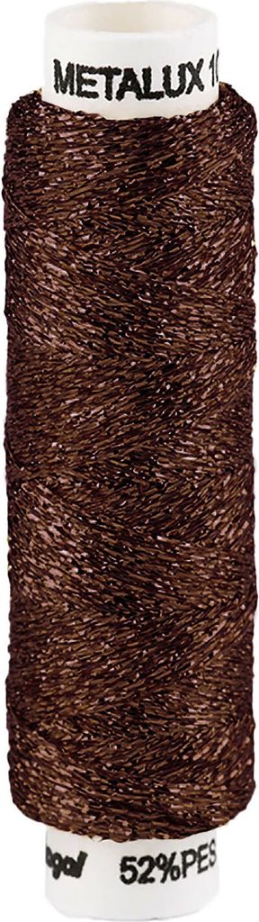 Metallicgarn Metalux 100m / 1 Spule Nähgarn Stickgarn Glitzer Effekt, Farbwahl