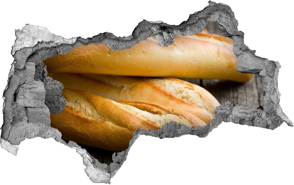 Selbstklebender Loch-3D-Aufkleber 95x73 cm Bagels