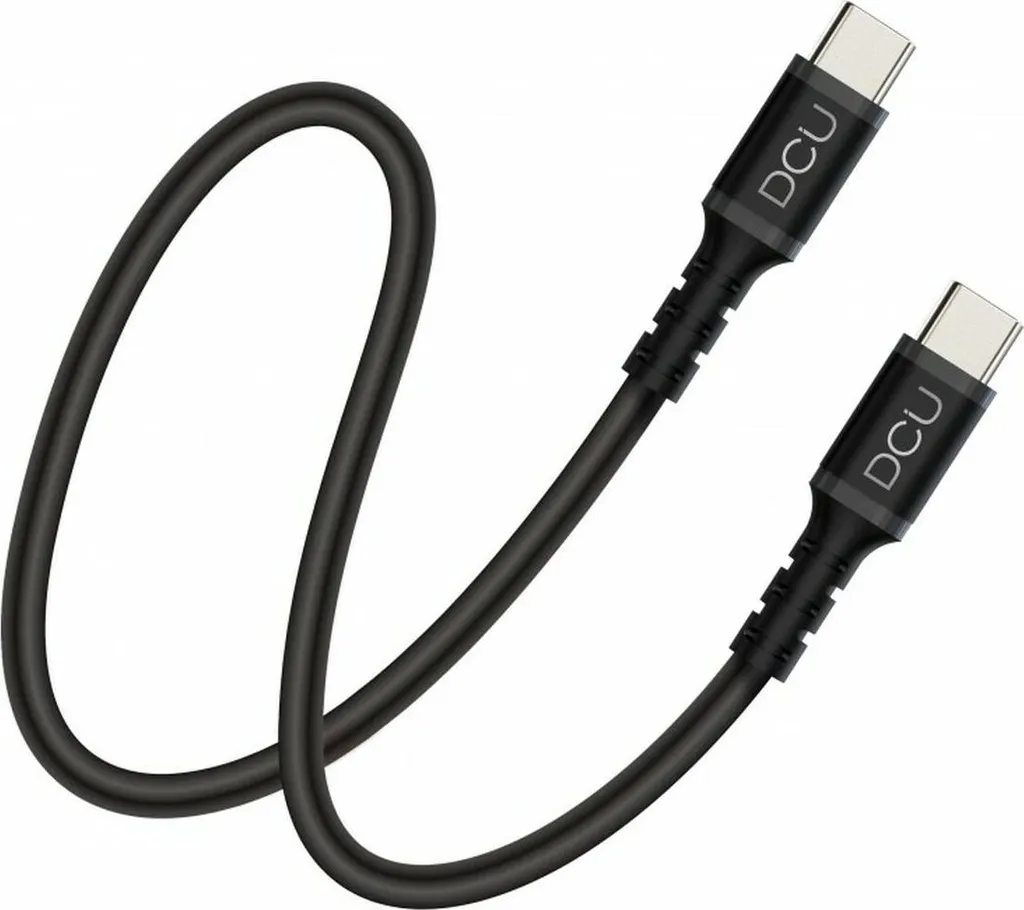 Câble USB DCU noir 1,5 m idéal pour charger vos appareils à distance