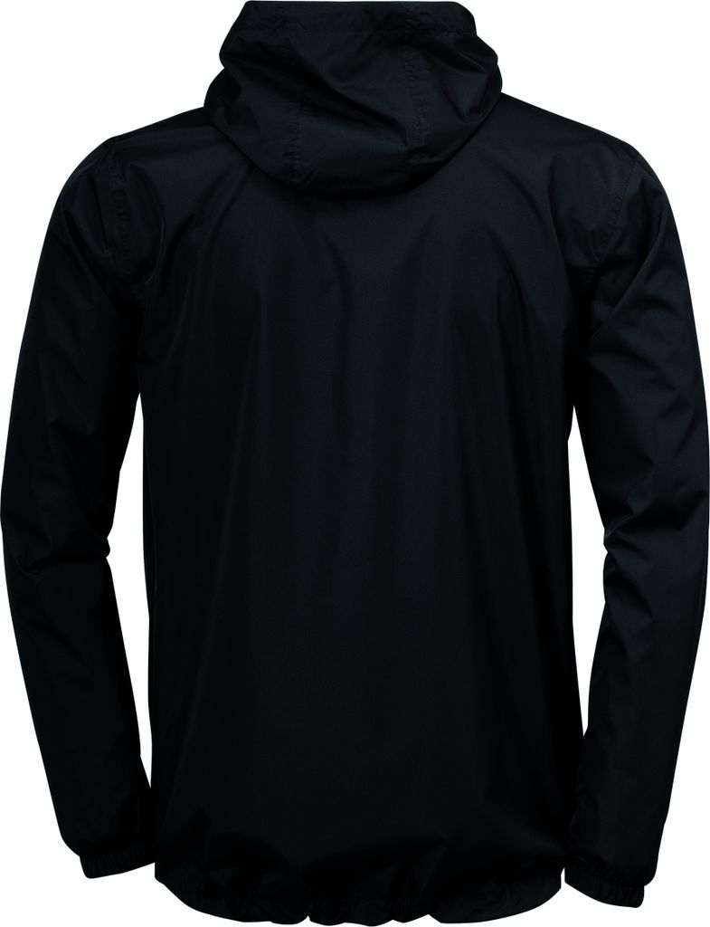 Giacca Da Pioggia Uomo Uhlsport - Team: Antivento, Impermeabile, Con Cappuccio E Tasche Cerniera