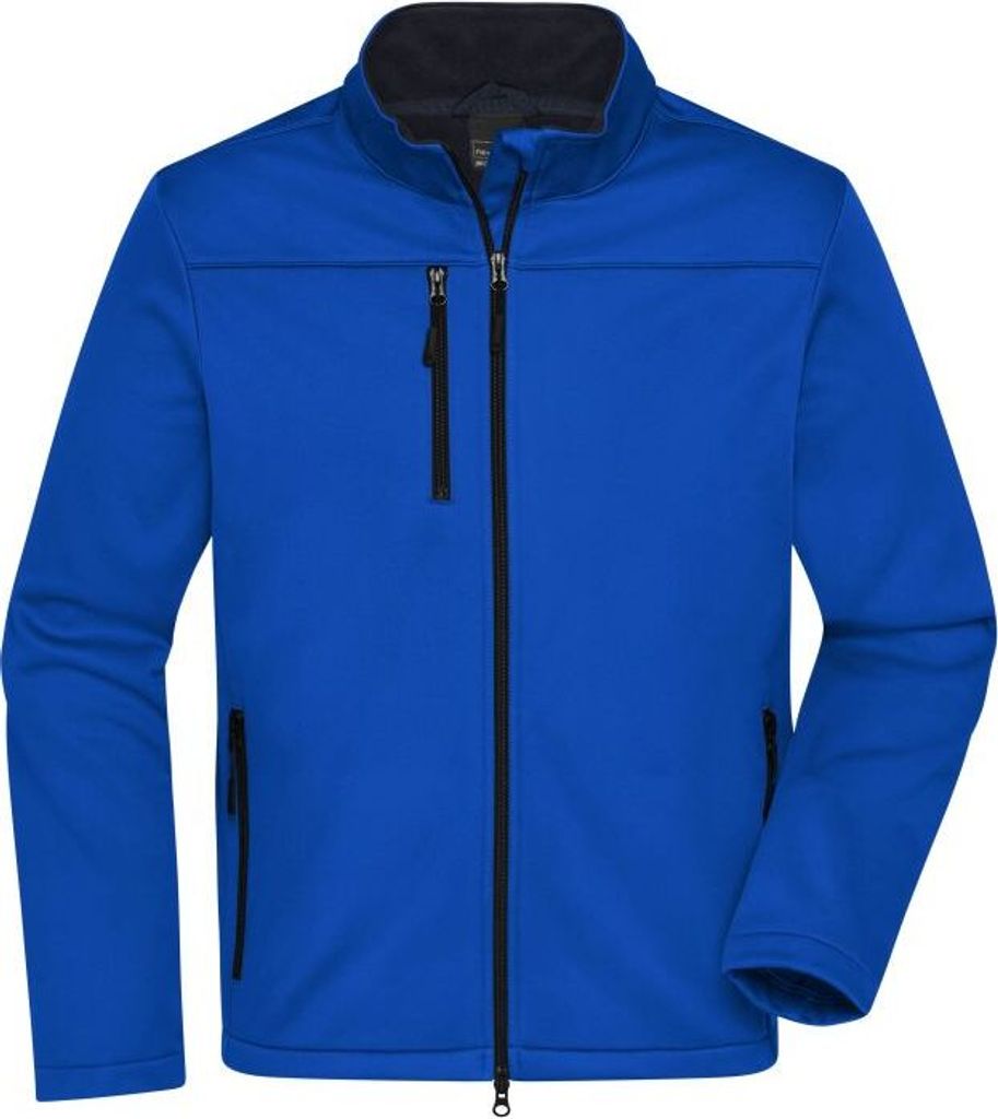 Men's Softshell Jacket nautic-blue, Gr. L