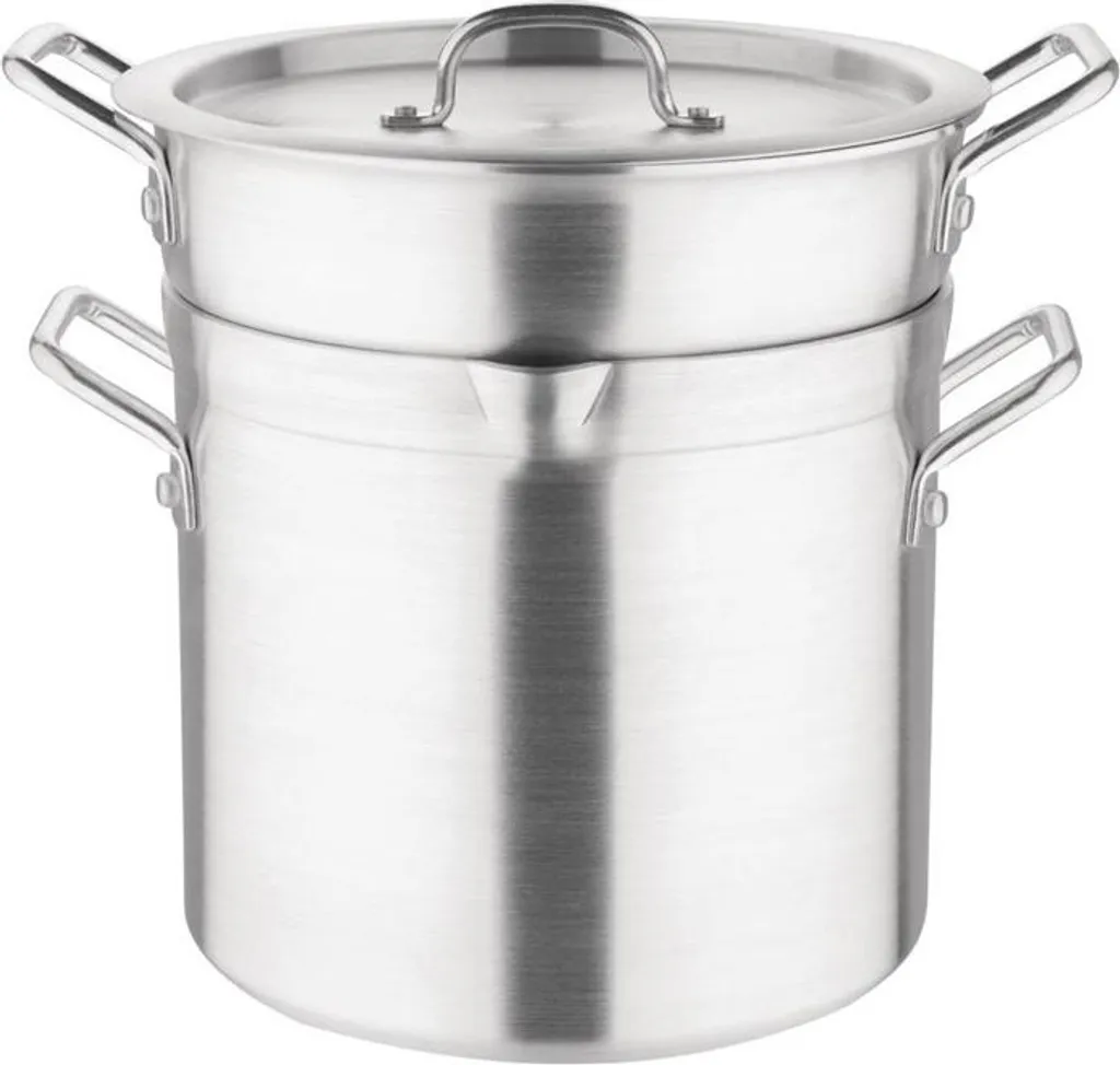Grande Casserole 28 cm Vogue en Aluminium - Idéal Sauces et Mijotés