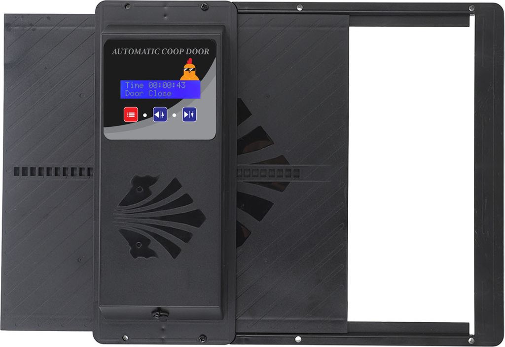 Automatyczne drzwi do kurnika z USB i wyłącznikiem czasowym Zdjęcie produktu 