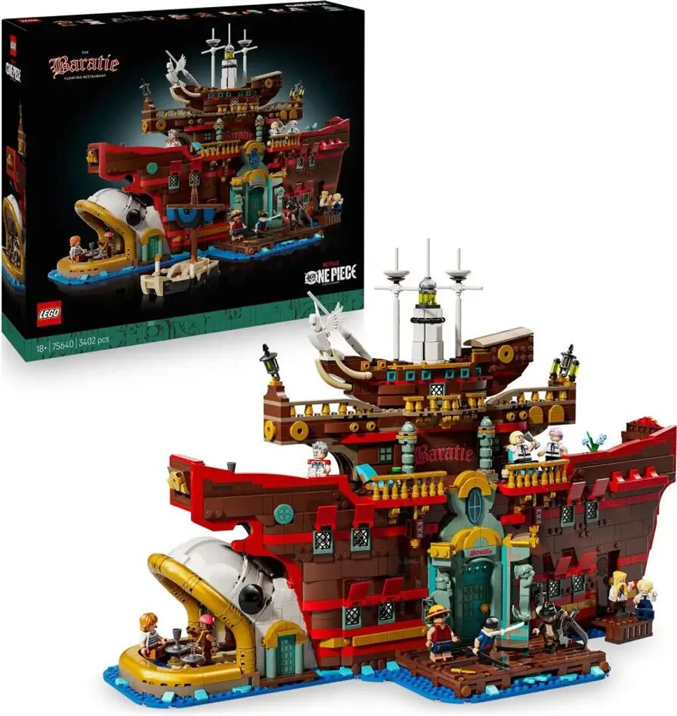 Exposez votre Passion One Piece avec la Grange de Plowouc LEGO 75640