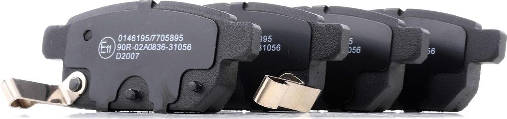 STARK Bremsbeläge Satz Hinten für SUZUKI SWIFT IV (FZ, NZ) SKBP-0011193