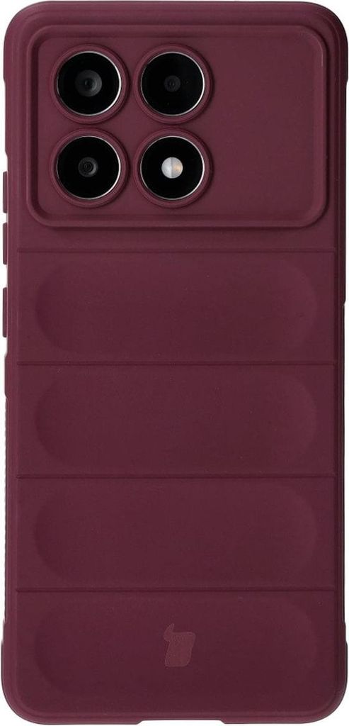 Bizon Case Tur Panzerhülle für Xiaomi Poco X6 Pro, dunkelviolett