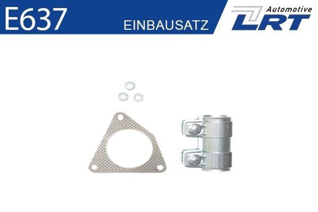 LRT Montagesatz Katalysator Montagesatz Abgasanlage E637 für RENAULT SCÉNIC II (JM0/1)