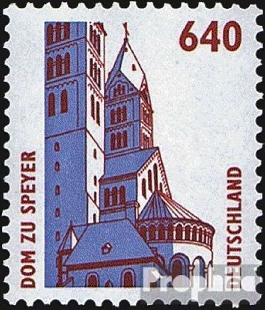 Briefmarken BRD (BR.Deutschland) 1995 Mi 1811 (kompl.Ausgabe) gestempelt Sehenswürdigkeiten (XVIII)