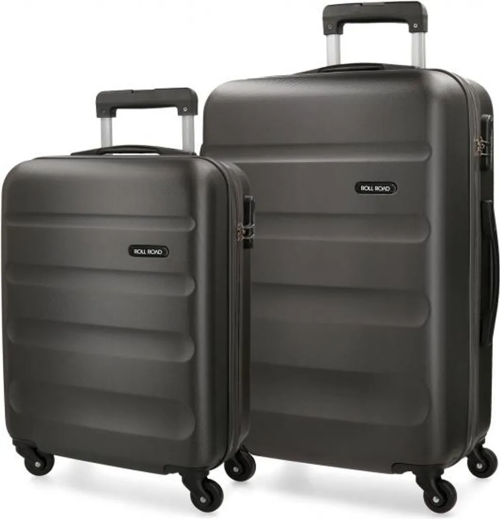 Valises ROLL ROAD Flex Antracita ABS Set de 55-65cm Modèle 5849561