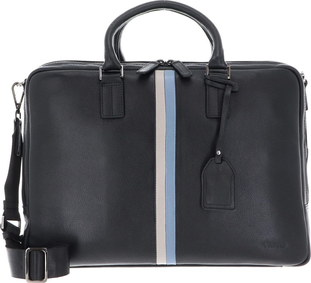PICARD Businesstasche Umhängetasche mit Laptopfach Horizon Business Bag Black schwarz