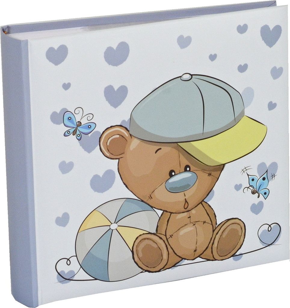 TEDDY BLUE fotoalbum detský zasunovací BB-200 10x15 Obrázok produktu 