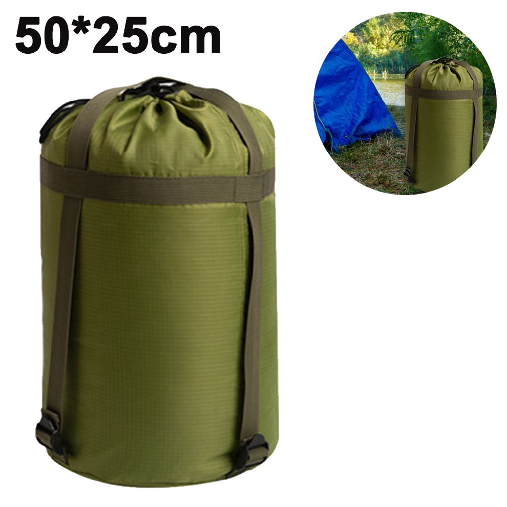 Wasserdicht Kompressionssack Schlafsack Hülle Packsack Outdoor Camping Trekking 