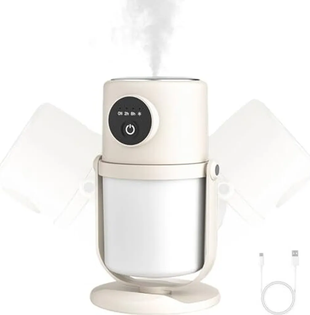 Umidificatore 2.8L Design Moderno - 36dB Silenzio Assoluto