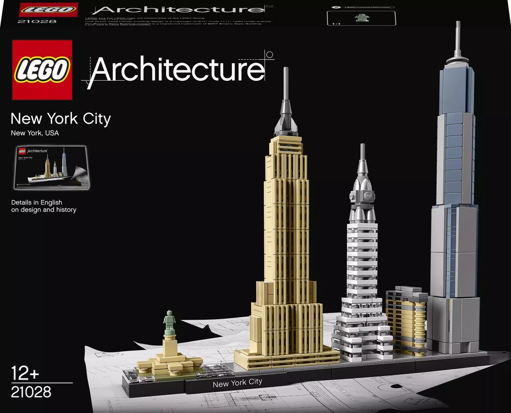 LEGO® Architecture New York City, 21028 Produktbild 