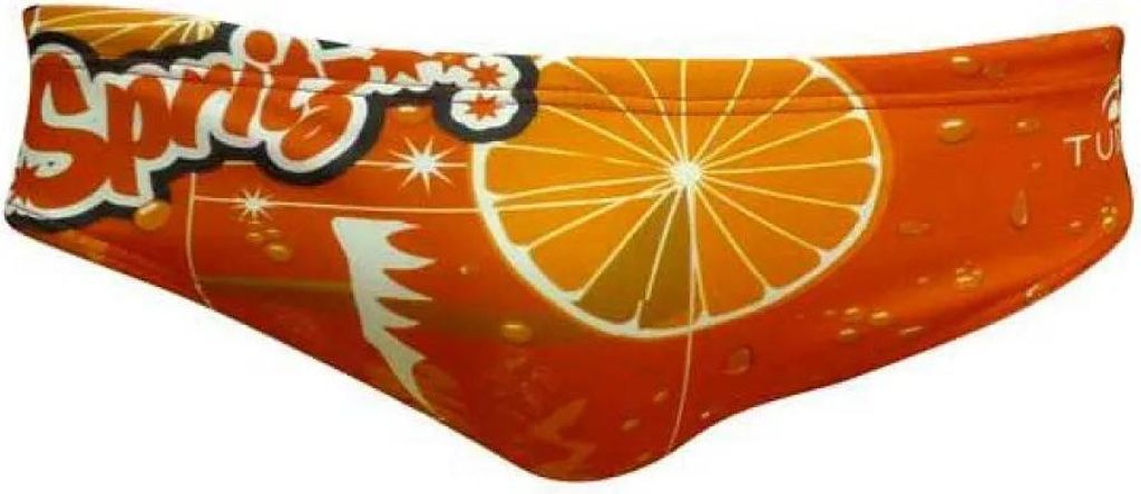 Turbo Spritz Badeslip Orange XL Herren Orange XL