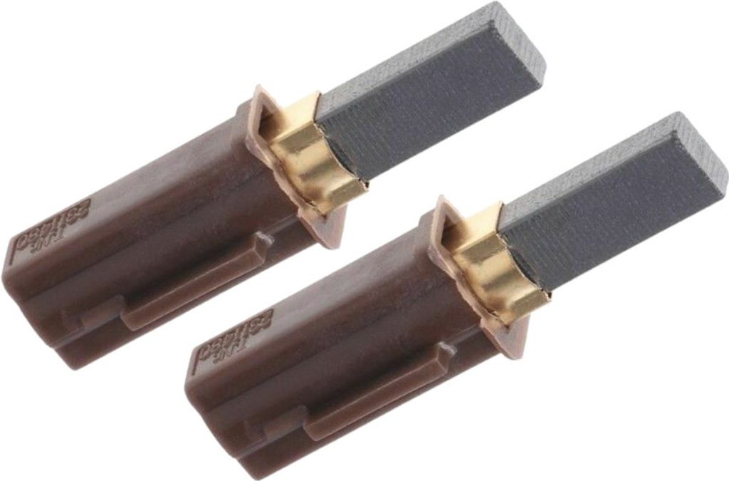 2x Motorkohlen 6,3 x 11mm kompatibel mit Frigidaire FCV315SQ, FCV329GGW, Prochem Powermax SX 2100, SX 2000, SX 2100, SX 2700, VacuMaid SR 89