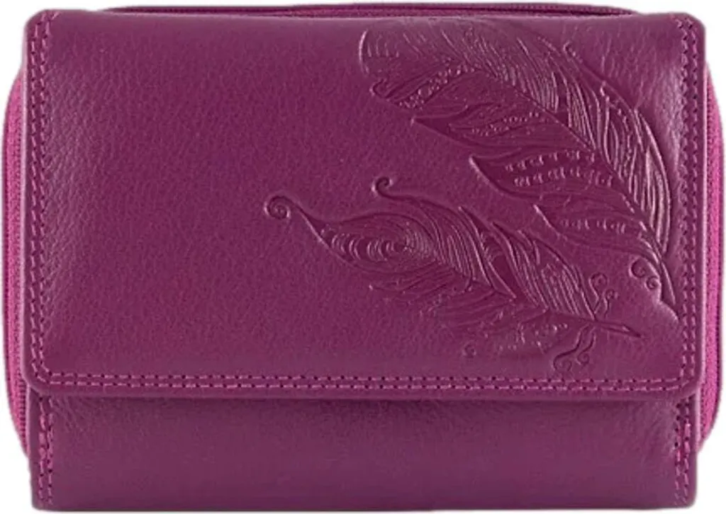 Grand Compagnon Tout-en-un Violet pour Femme - Portefeuille Friedrich23