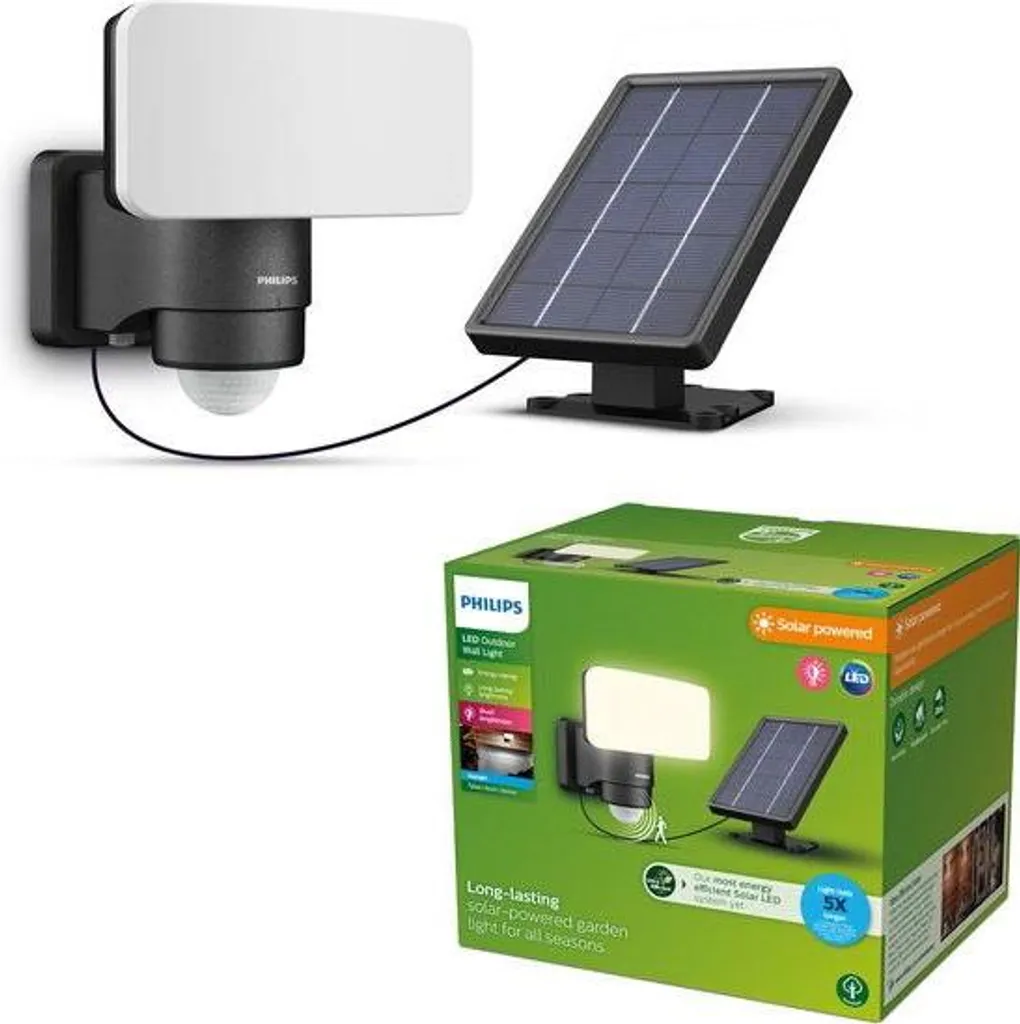 Applique de jardin Philips Tylus 6W pour éclairage de terrasse et allées