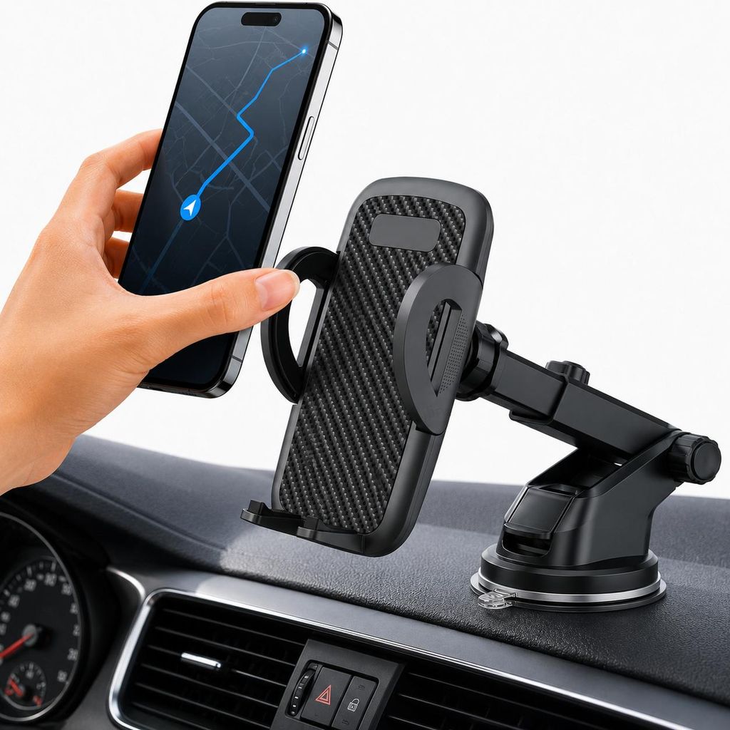 3 in 1 Handyhalter fürs Auto Handyhalterung Lüftung & Produktbild 