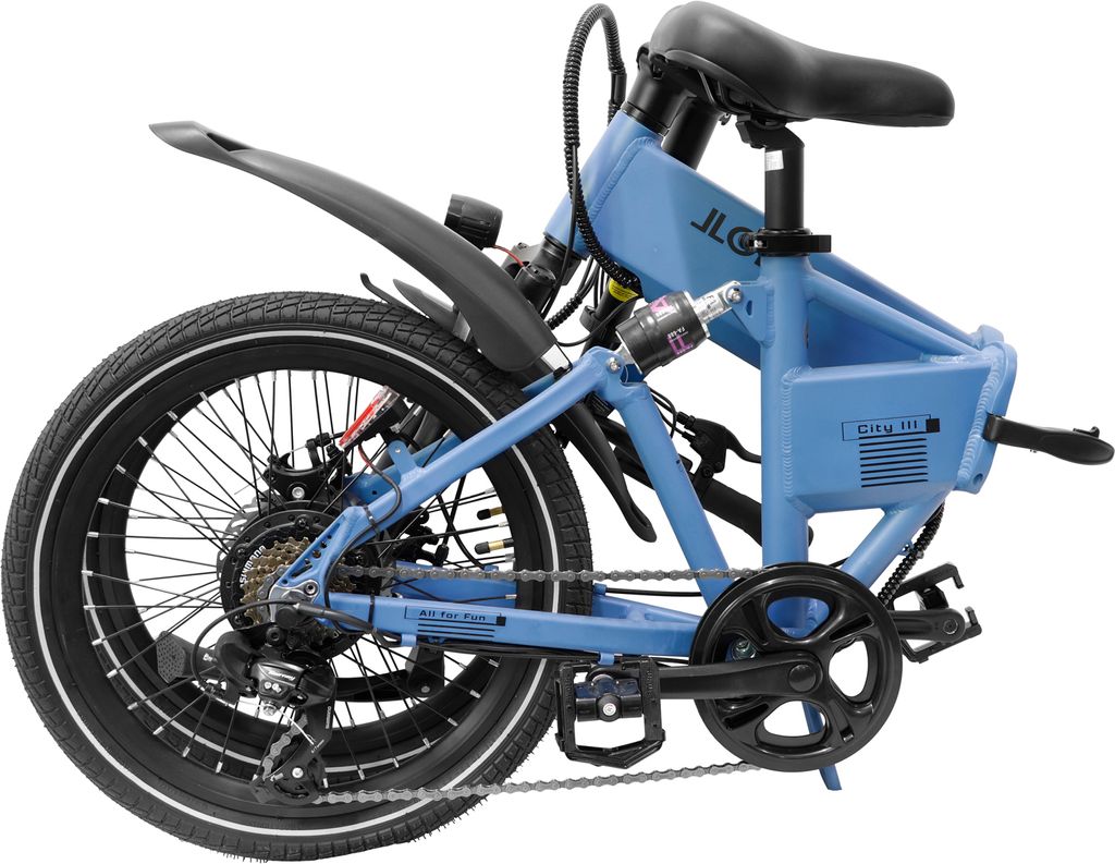 LLobe E-Bike 20" City III blau (Faltrad) 36V / 10,4Ah Produktbild 14