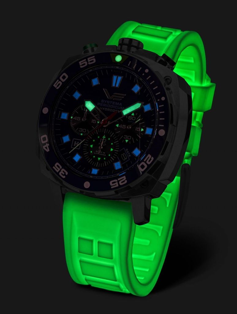 Vostok Europe Systema Periodicum Hydrogen Chronograph Produktbild 3