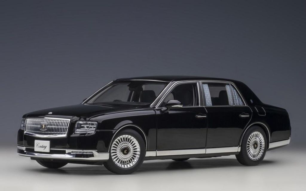 AUTOart 78765 - 1/18 Toyota Century with curtains (Black) - Neu