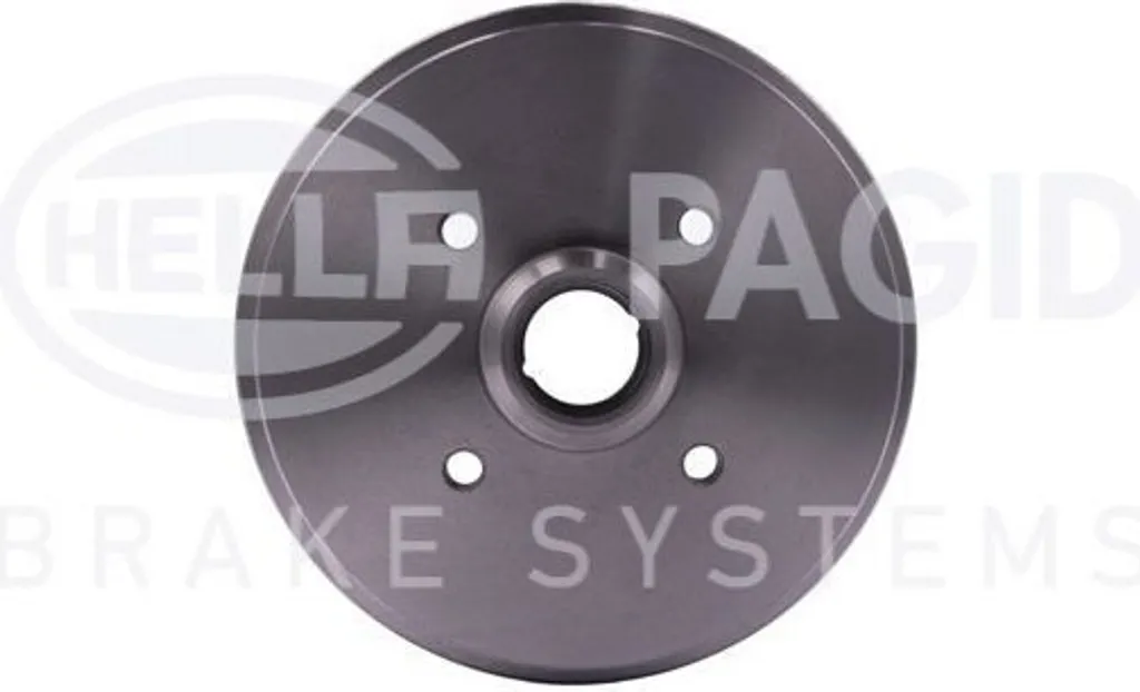 Tambour de frein 180mm HELLA 8DT355301631 haute résistance pour VW Jetta
