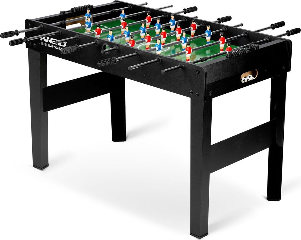 Neo-Sport NS-805 Stůl na fotbálek, 118×61×79 cm, černý Obrázek produktu 
