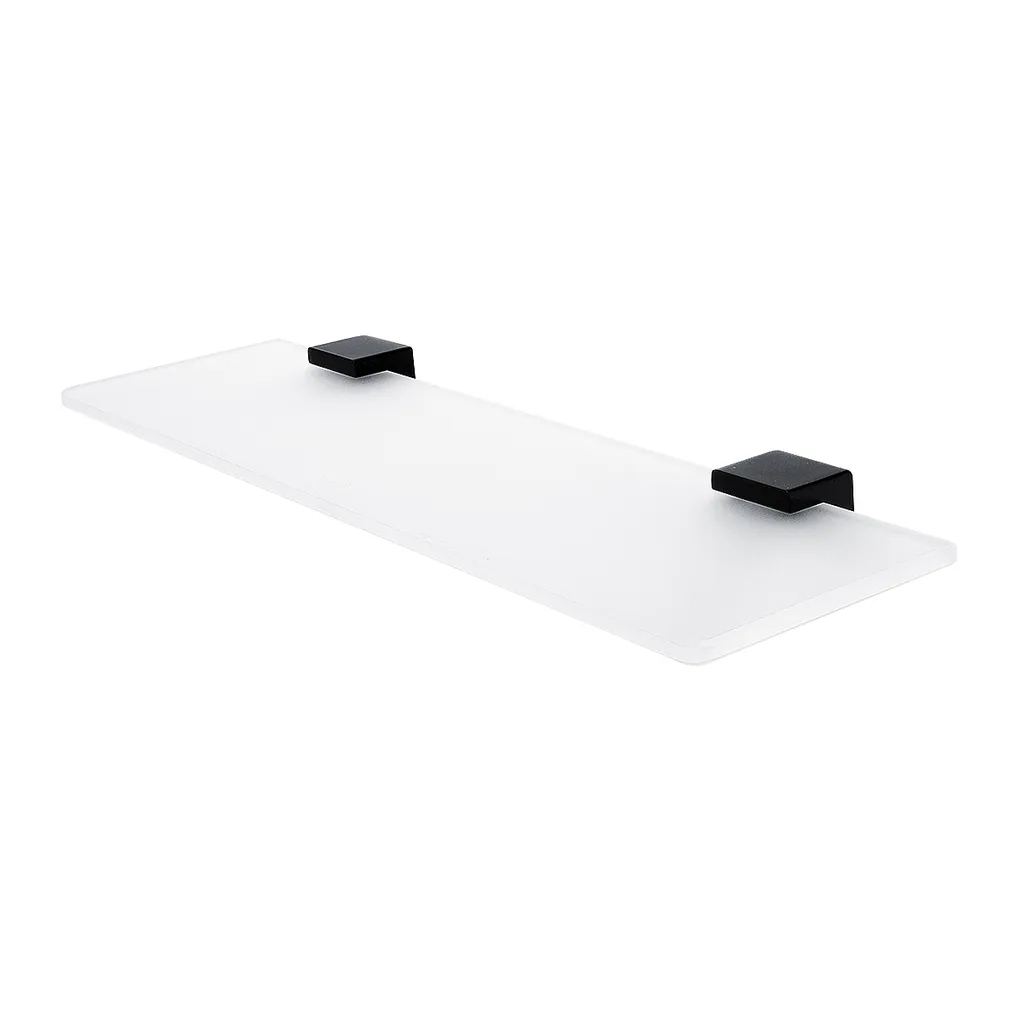 Rangement de douche noir 50 cm NIMCO KIBO pour salle de bain moderne