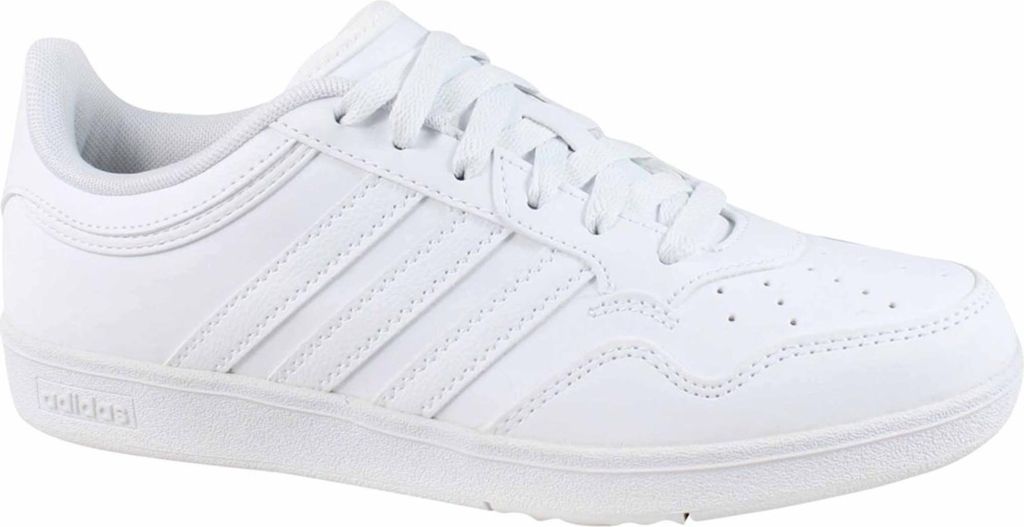 Adidas Mädchen Sneaker Hoops 4 32405-4, 32405-4.5, 32405-5, 32405-5.5, 32405-6, 32405-6.5 ADI-JI3470 white/white/black 5.5