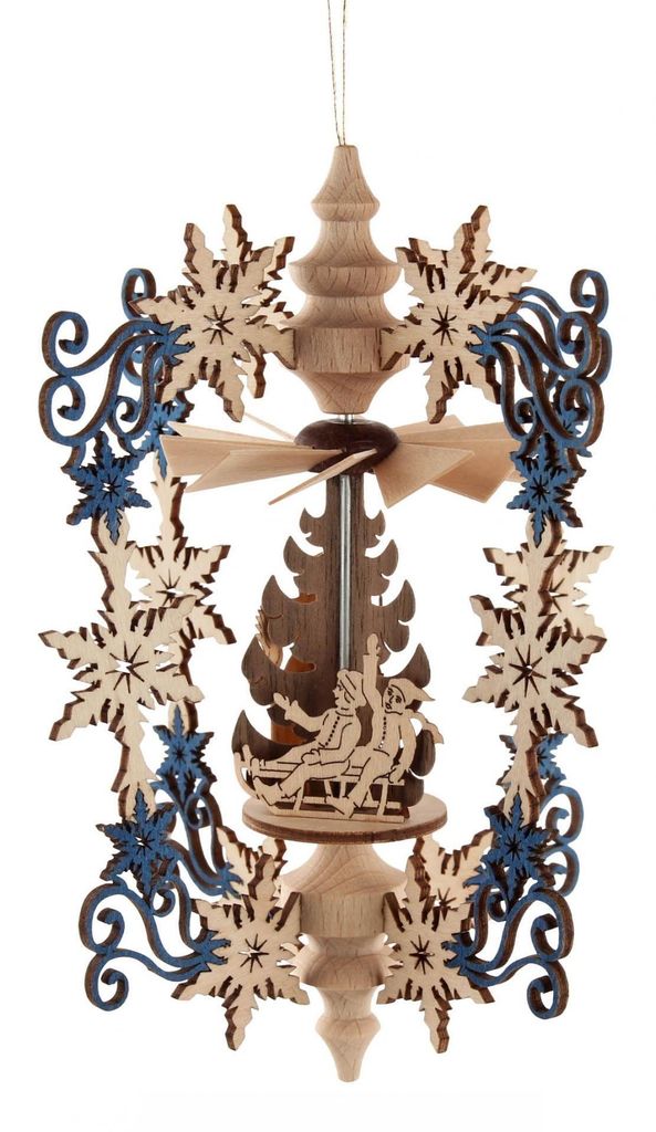 Wärmespiel Kristall Winterkinder BxHxT = 10x12,5x10cm NEU