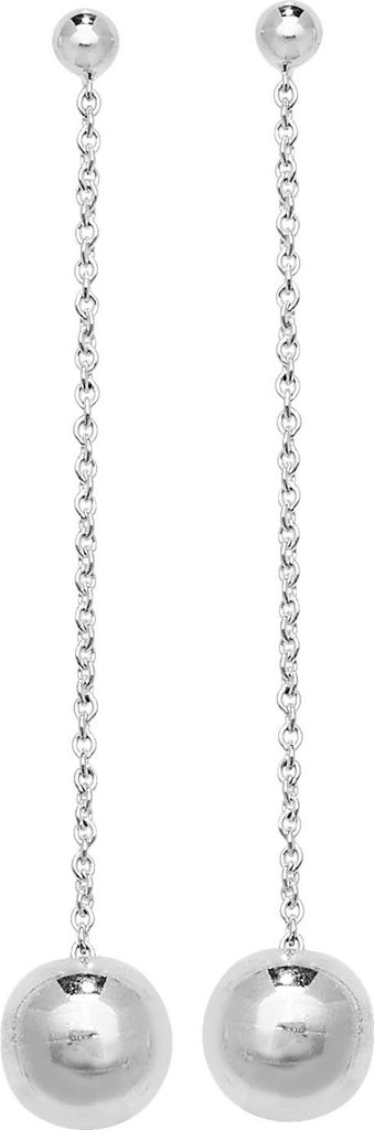 Modische 925 Sterling Silber Damen - Paar Ohrringe - 55mm*8mm; TRS22942