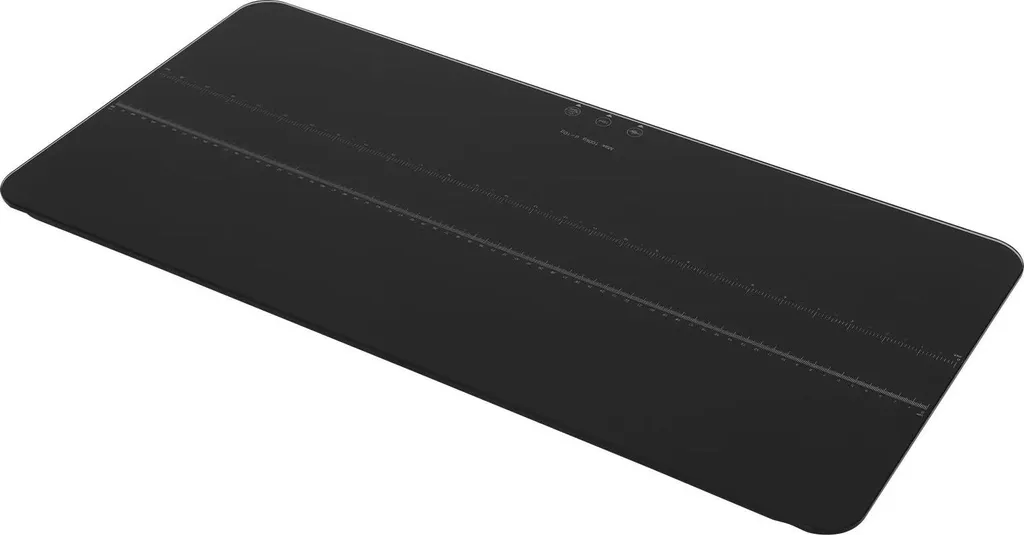 Pèse-animal 100kg précision 10g design plat noir en verre haute qualité