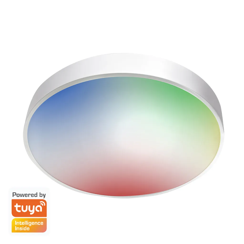 Plafonnier LED Wi-Fi LogiLink SH0122 : Éclairage Connecté Simple Tuya