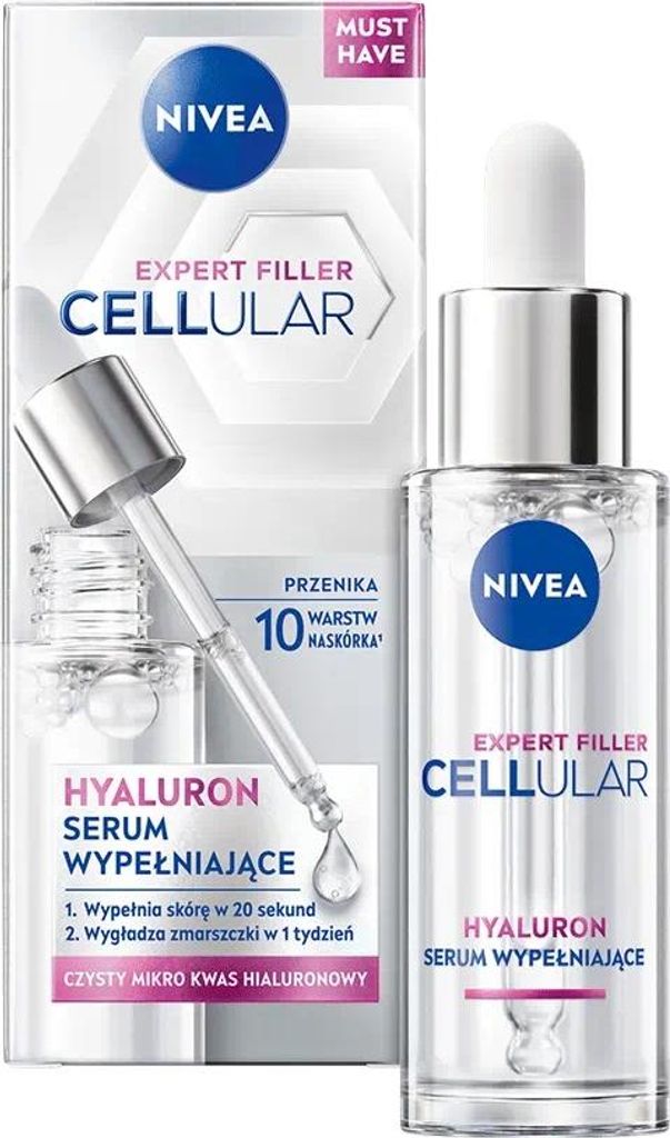 Nivea Cellular Expert Filler Hyaluron serum wypełniające, 30 ml