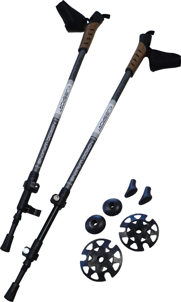 Bastoncini da trekking con sgancio rapido 1 paio