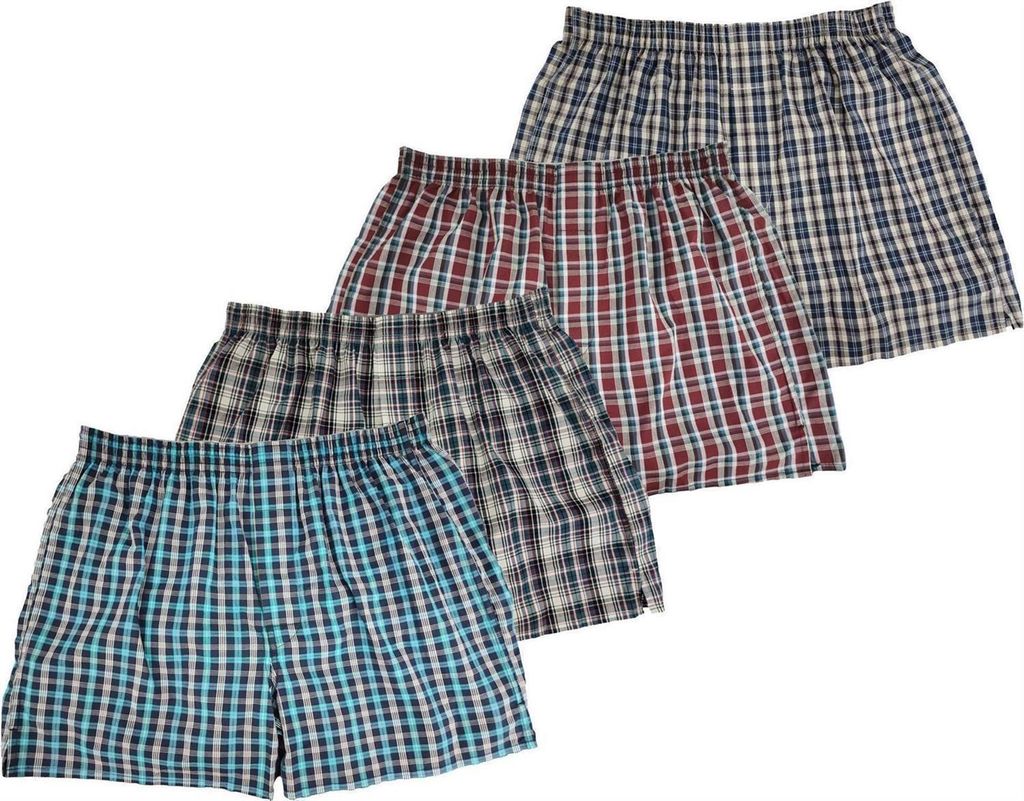 4 kusy pánskych boxeriek pánske nohavice; model, 1/2XL Obrázok produktu 