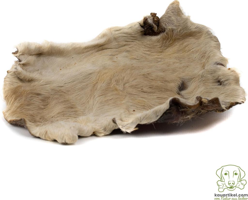 Rinder-Hautplatten mit Fell 500g