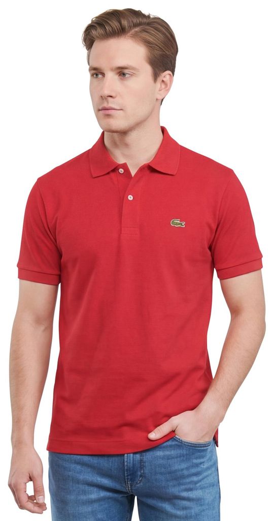 Rotes Polo Lacoste Classic Fit Produktbild 