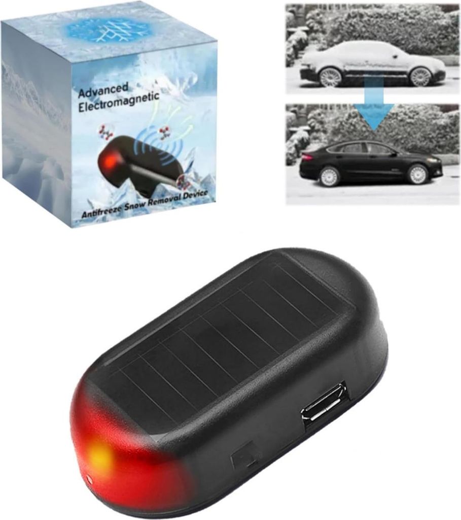 Auto Enteiser, 360° Tragbarer Kinetische Molekularheizung für Frostentfernung, Mikrowellen-Molekularenteisung für Autos