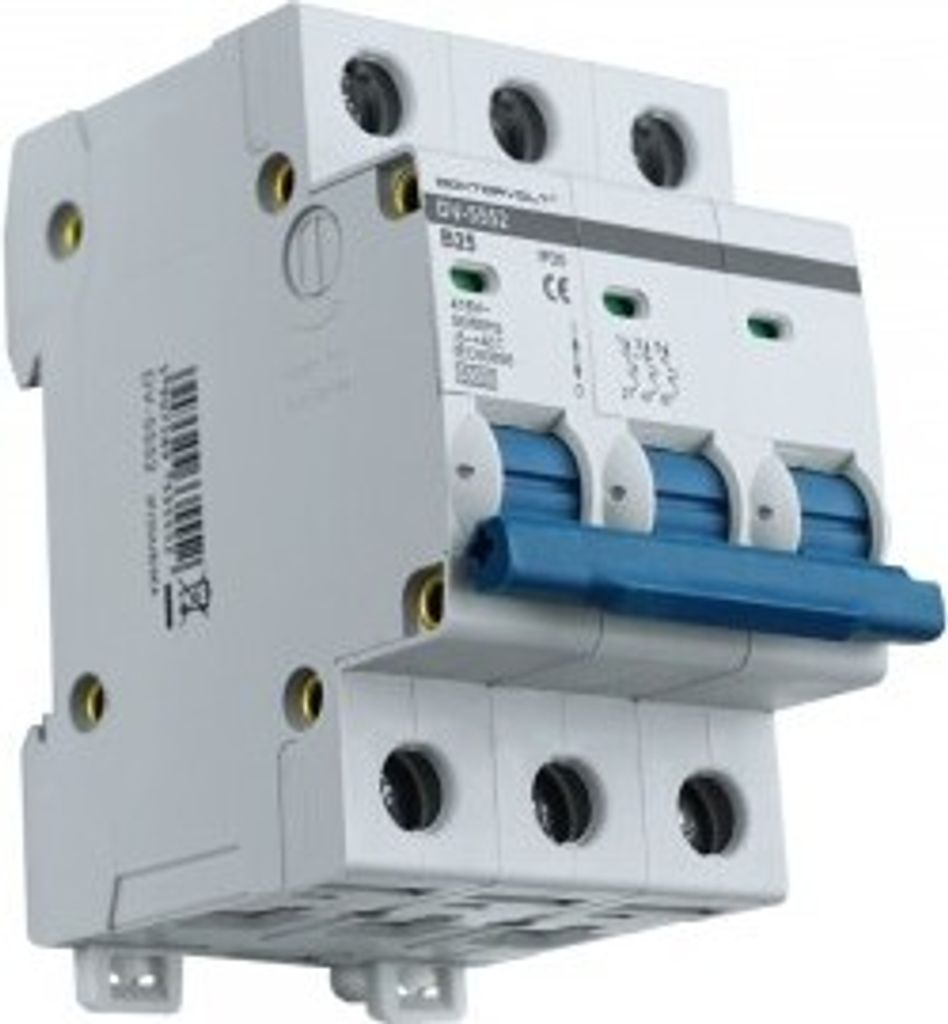 Leitungsschutzschalter 3P B25A 6kA LS-Schalter MCB Doktovolt