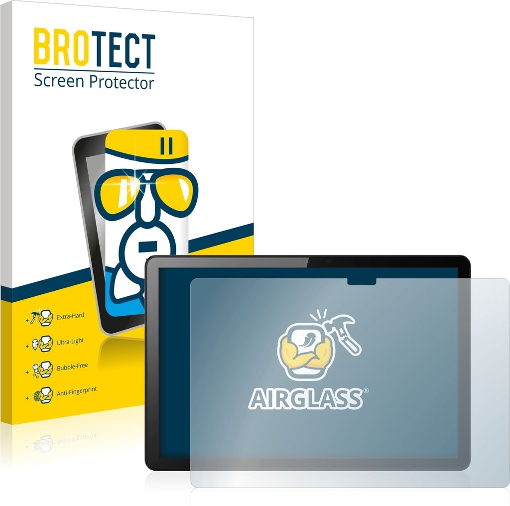 BROTECT Schutzglas für Lenovo Tab M10 (3. Gen.) Schutzfolie Panzer Folie Glas Display Schutz klar